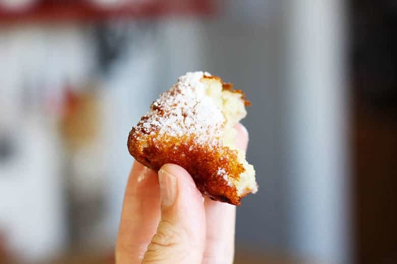 Easy Beignets For The Home Cook. Starting with a pate a choux and ending in powdered sugar, this New Orleans donut is actually a French classic mad easy for the home cook. Bon Appetit! | FusionCraftiness.com