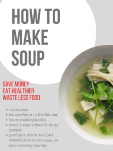 How to make soup.